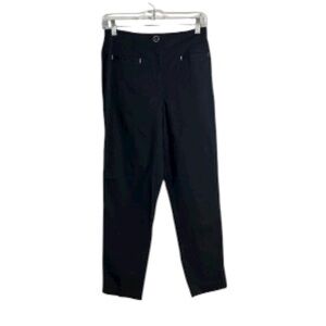 NWT Anthropologie‎ Maeve Navy Blue Slim Leg Pants Size 6